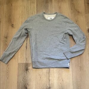 Reigning Champ XS Gray Crewneck Sweatshirt